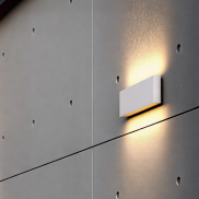 Nordlux Kinver 26 - applique murale extérieure - 26 x 9 x 3,3 cm - 10W LED inclus - IP54 - blanc