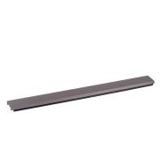 Lucide Linial - système de rails magnétiques - cache/plaque de recouvrement - 10 cm - noir chrome mat