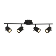 Searchlight Samson - projecteur de surface 4L - 79 x 13 x 19,5 cm - IP44 - noir