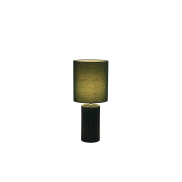 Searchlight Groove - lampe à poser - Ø 22 x 51 cm - vert olive