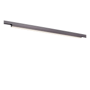 Lucide Linial Glyxx - système de rails magnétiques - spot sur rail - 60,2 x 1,9 x 2,7 cm - LED 20W incl. - Fonction de gradation et couleur de lumière réglable via l'application - noir chrome mat