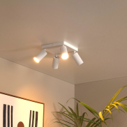 Lucide Clubs - spot en saillie - 24 x 24 x 14,9 cm - blanc