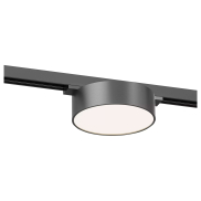 Lucide Linial Fixxt - système de rails magnétiques - spot sur rail - Ø 9,5 x 4,5 cm - LED 6W incl. - Fonction de gradation et couleur de lumière réglable via l'application - noir chrome matx