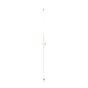 Faro Le Vita - lampe suspendue - Ø 14 x 308 cm - 6W LED inclus - or brillant