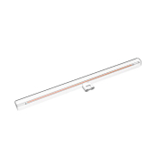 Daylight Italia Lampe LED - Linea clear - Ø 3 x 50 cm - S14d - 7W dimmable - 2700K - transparent