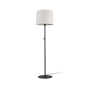 Faro Samba - lampadaire - 154 cm - beige et noir