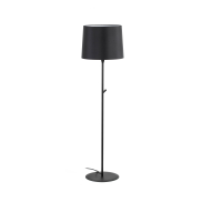 Faro Conga - lampadaire - 154 cm - noir
