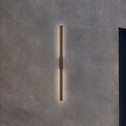 Nova Luce Doul - applique murale extérieure - 5,3 x 121 x 6 cm - 20W LED inclus - IP65 - corten