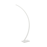 Nova Luce Breton - lampadaire - 56 x 20 x 150 cm - 40W LED dimmable inclus - blanc sable