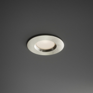 Nordlux Smart Dorado - spot encastré - éclairage intelligent - Ø 85 mm, Ø 72 mm encastré - 4,7W LED inclus - IP65 - nickel brossé