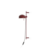 Faro Matilda - applique murale - 16,6 x 60 x 19,6 cm - rouge grenat