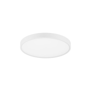 Nova Luce Perfect Profile - plafonnier sur télécommande (incl.) - Ø 60 x 10 cm - 40W LED dimmable inclus - 2700K-6000K - blanc