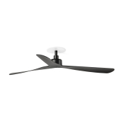 Faro Rocker M - ventilateur de plafond avec rosace encastrée - Ø 132 cm - noir mat