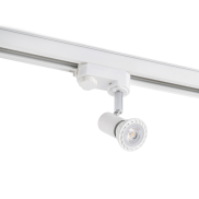 Faro Plot - projecteur sur rail - 10 x 3,2 x 13 cm - blanc mat