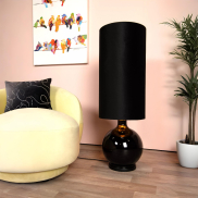 Lucide Esterad - lampadaire - Ø 34 x 100 cm - noir