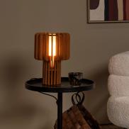 Lucide Rollo - lampe à poser - Ø 24 x 35 cm - terre cuite