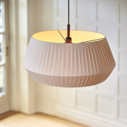 Nordlux Dicte 53 - lampe suspendue - Ø 53 x 29 cm - beige