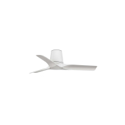 Faro Hey Tub S - ventilateur de plafond - Ø 90 cm - blanc mat