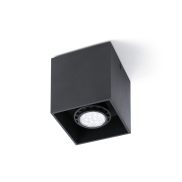 Faro Tecto - plafonnier - 8,2 x 8,2 x 9,5 cm - noir mat