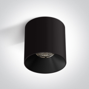 ONE Light Wall & Ceiling LED - spot en saillie 1L - Ø 12 x 12 cm - 25W LED inclus - noir