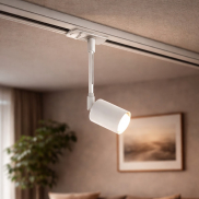 Nordlux Link Explore - spot sur rail - Ø 5,5 x 28,5 cm - blanc