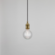 Nordlux Avra - lampe suspendue - Ø 5,1 x 210,2 cm - laiton