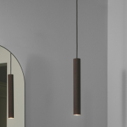 Nordlux Vico - lampe suspendue - Ø 12,5 x 150 cm - brun métallique