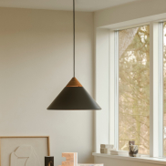 Design For The People Kinto - lampe suspendue - Ø 42 x 324,6 cm - noir