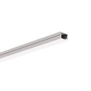 KLUS Siler - profilé LED - 1,6 x 1,2 cm - argent anodisé - longueur 200 cm