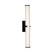 Searchlight Clamp - applique murale - 63 x 8,5 cm - 21W LED dimmable inclus - IP44 - noir et transparent