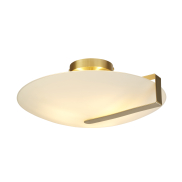 Searchlight Sundial - plafonnier - Ø 41 x 16 cm - or