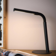 Lucide Gilly - lampe de bureau - 28 x 14 x 49 cm - 3W LED inclus - noir