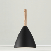 Design for the People Pure 20 - lampe suspendue - Ø 20 x 344 cm - noir et brun