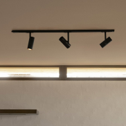 Nordlux Jerome Link 3-Kit + 1M Rail - spot sur rail GU10 - Ø16 x 18 cm - noir