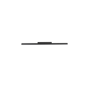 Nova Luce Ultra Slim - luminaire sur rail - 60 x 3,4 cm - 25W LED inclus - couleur de lumière blanche - noir