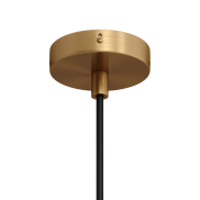 Creative Cables Mini - rosace de plafond - Ø 8,3 x 2,5 cm - bronze brossé