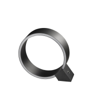 ETH The Q - lampe de table - Ø 30 x 30 cm - LED 20W dimmable inclus - noir