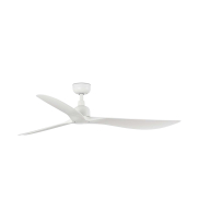 Faro Outwood L - ventilateur de plafond - Ø 150 cm - IP44 - blanc mat