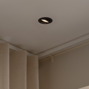 Nordlux Monolo - spot encastré - Ø 82 mm, Ø 68 mm taille d'encastrement - 3 niveaux de gradation - 4,8W LED inclus - noir