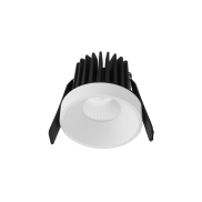 Nova Luce Petit - spot à encastrer - Ø 62 mm, Ø 55 mm à encastrer - 9W LED inclus - IP42 - blanc sable