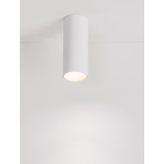 Nova Luce Mor - spot en saillie - Ø 4 x 17 cm - blanc