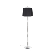 Faro Montreal - lampadaire - 160 cm - chrome et noir