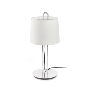 Faro Montreal - lampe à poser - Ø 25 x 54 cm - blanc