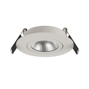 Artdelight Dublin - spot encastré - Ø 83 mm, Ø 68 mm encastré - 6W LED dimmable inclus - blanc