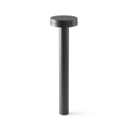 Faro Espot - lampe de jardin - Ø 16 x 60 cm - 9W LED inclus - IP65 - gris foncé