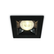 ONE Light Mirror Square Boxes - spot encastré - 54 x 54 mm, 50 x 45 mm format encastré - 6W LED inclus - noir