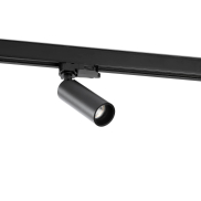 Faro Stan - projecteur sur rail - Ø 4,2 x 15,7 cm - noir mat