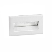 Nova Luce Krypton - applique encastrée - 8,5 x 8 x 5,5 cm - 1,5W LED inclus - IP54 - blanc