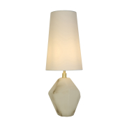 Searchlight Apex - lampe à poser - Ø 20 x 56 cm - blanc