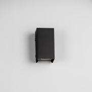 Nova Luce Elio - applique murale extérieure - 7 x 13 x 6,2 cm -  6W LED inclus - IP65 - anthracite foncé